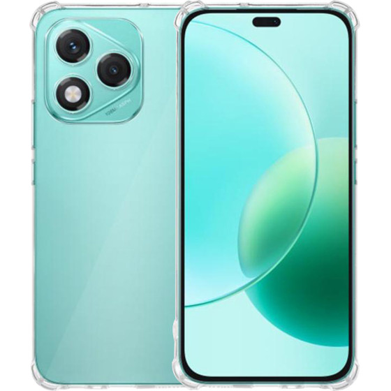 Techsuit - Shockproof Clear Silicone - Honor 400 Lite - Clear