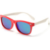 Techsuit - Sunglasses Polarised (D802) - for Kids, UV Protection - Red / White / Green