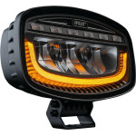 Lampa ��������� �� ��������� Led ���� Glare OVAL-Pro Demon Line 10 30V 51 Led 60W 3500lm 247x175x93mm - 1 ���. - (72375)