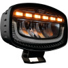 Lampa ��������� �� ��������� Led ���� Glare OVAL-Pro Demon Line 10 30V 51 Led 60W 3500lm 247x175x93mm - 1 ���. - (72375)