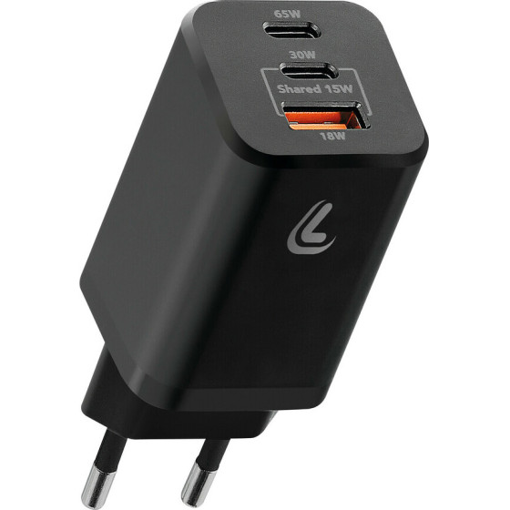 Lampa ��������� �� ������� ����� Home Rocket 65W 100/230V 65W �� 3 ����� Usb (USB-A+USB-Cx2) Quick Charge - 1 ���. - (38719)