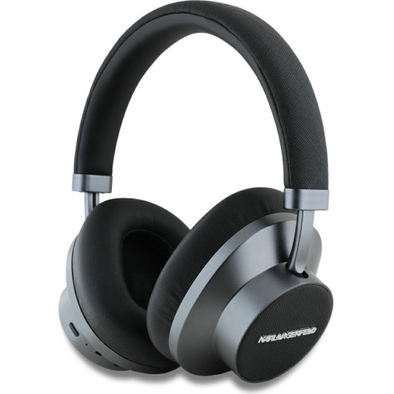 Karl Lagerfeld Over-Ear Headphones Saffiano Elongated Bluetooth Anc Black - (KLBHP73PSACKMK)