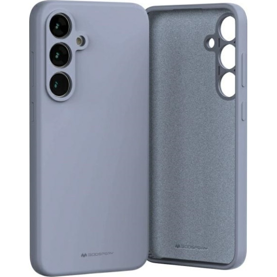 Mercury Silicone Samsung S24 Fe S721 Lawendowy szary/Lavender gray