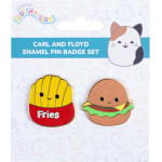 Fizz Squishmallows - Carl & Floyd Pin Badges x 2 Cdu (350154)