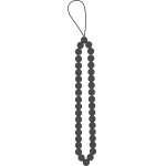 SBS Case Me Wrist Lanyard Jelly For Smartphones Black - (CMSILBEADSK)