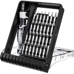 Jakemy - Precision Screwdriver Set 32 In 1 (JM-8189) - With Tweezers Magnetic CR-V Bits - Black