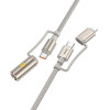 Hoco Cable All-in-One Type C / Lightning To Type C / Cigarette Lighter Pd 3A 60W U138 1,2 m black
