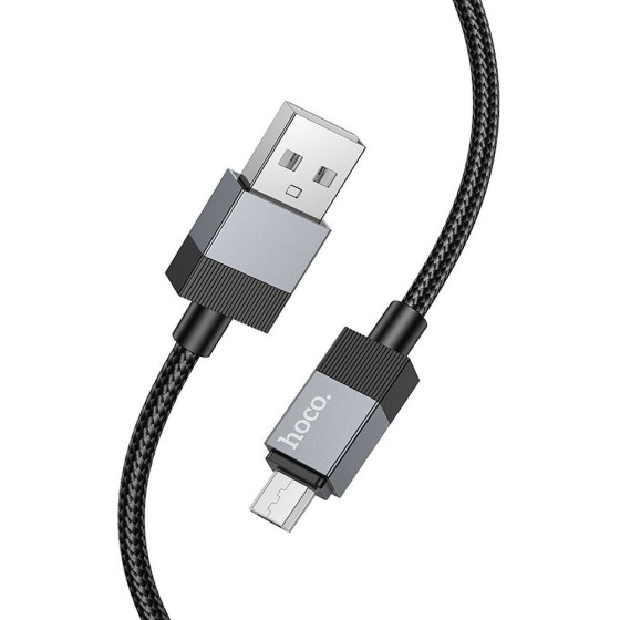 Hoco Cable Usb A To Micro Usb 2,4A X110 1 m black