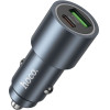 Hoco Car Charger Usb A + Type C Pd QC3.0 48W Z60 black