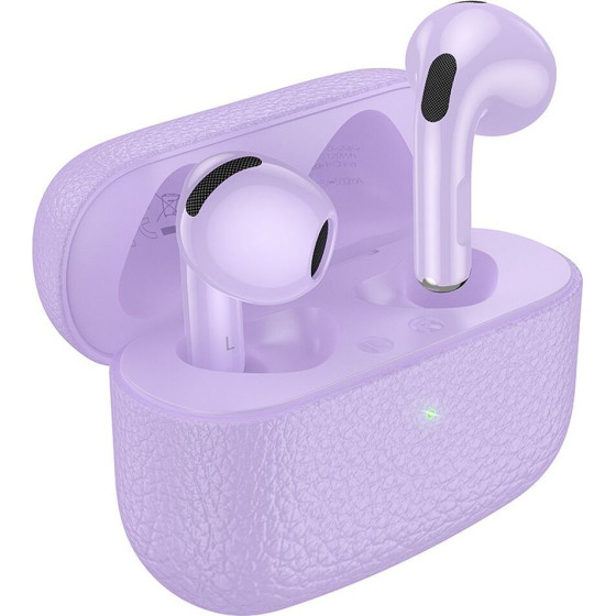 Hoco Wireless Earphones Bluetooth Tws EQ15 purple