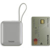 ENERGEA Powerbank 3in1 Bazic Fusion Mini 10000mAh Cable USB-C/Lightning Grey - (FUS-MINI10K-PEB)