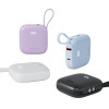 ENERGEA Powerbank 4w1 Bazic Fusion 10000mAh PD20W USB-C/Lightning Black - (GPW-FUSN-BLK)