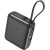 ENERGEA Powerbank Integra Mini 35 10000mAh cableUSB-C PD35W Grey - (INT-MINI35-GUN)