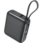 ENERGEA Powerbank Integra Mini 35 10000mAh cableUSB-C PD35W Grey - (INT-MINI35-GUN)