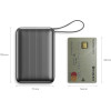 ENERGEA Powerbank Integra Ultra 45 20000mAh Cable USB-C PD45W Grey - (INT-20K45-GUN)