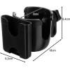 Kruzzel 2in1 Stroller Handle 25347 - (18182-0)