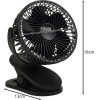 Ruhhy Black Cordless Fan 25567 - (18184-0)