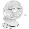 Ruhhy Cordless Fan White 25566 - (18185-0)