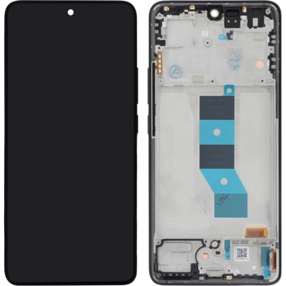 Xiaomi Lcd Redmi Note 14 5G Black Service Pack W Frame Original - (LCDXIARN14-5SB)