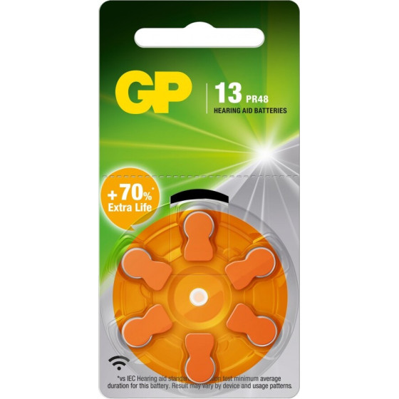 GP Batteries IC-GP103249 - ��������� ��� ��������� ��������� ZA13-AC13-DA13 6 ���