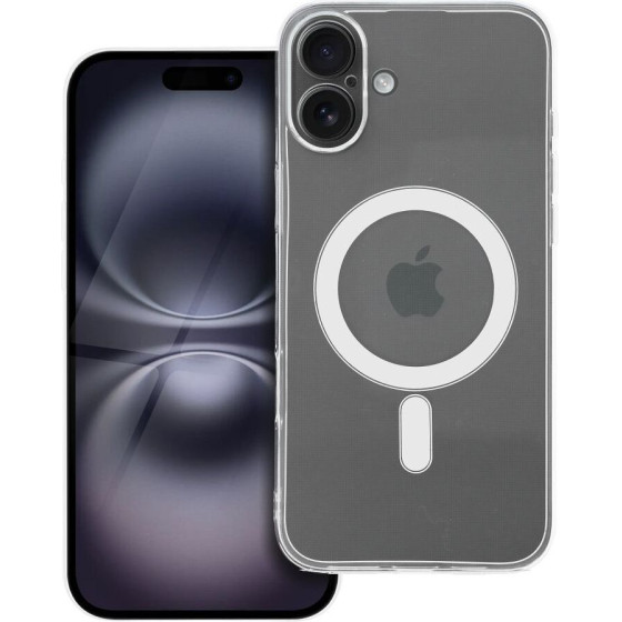 Clear Case 2 Mm For Iphone 16 Plus Compatible With Magsafe (Camera protection) Transparent OEM