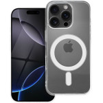 Clear Case 2 Mm For Iphone 16 Pro Compatible With Magsafe (Camera protection) Transparent OEM