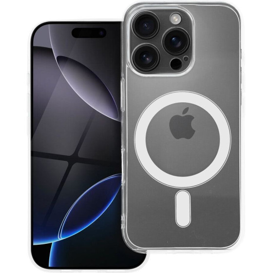 Clear Case 2 Mm For Iphone 16 Pro Compatible With Magsafe (Camera protection) Transparent OEM