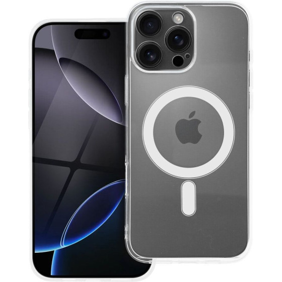 Clear Case 2 Mm For Iphone 16 Pro Max Compatible With Magsafe (Camera protection) Transparent OEM