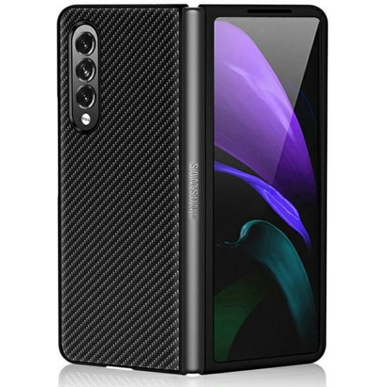 Beline Etui Carbon Case Samsung Z Fold4 czarny/black