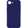 Senso Soft Touch Iphone 16E Blue Backcover - (SESTIP16EBL)
