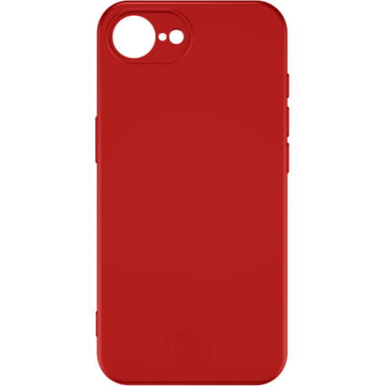 Senso Soft Touch Iphone 16E Red Backcover - (SESTIP16ER)