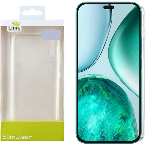 Lime Successories Lime ���� Honor X8c 6.7'' Slimclear Tpu Full Camera Protection �������