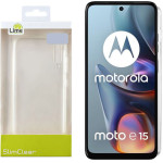 Lime Successories Lime ���� Motorola Moto E15 4G 6.67'' Slimclear Tpu Full Camera Protection �������