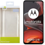 Lime Successories Lime ���� Motorola Moto G15 6.72'' Slimclear Tpu Full Camera Protection �������