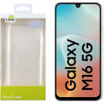 Lime Successories Lime ���� Samsung M16 5G A166 6.7'' Slimclear Tpu Full Camera Protection �������
