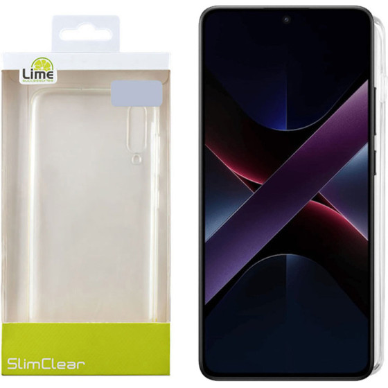 Lime Successories Lime ���� Xiaomi Poco X7 Pro 5G 6.67'' Slimclear Tpu Full Camera Protection �������