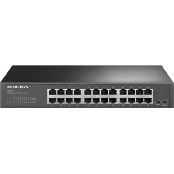 Mercusys 24-Port Steel Case Gigabit Switch - (MS124GS)