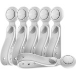 Joyroom JR-ZS422 Silicone Cable Tie With Magnet, Set Of 6 - White - (JR-ZS422_W)