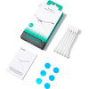 Joyroom JR-ZS422 Silicone Cable Tie With Magnet, Set Of 6 - White - (JR-ZS422_W)