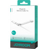 Joyroom JR-ZS422 Silicone Cable Tie With Magnet, Set Of 6 - White - (JR-ZS422_W)