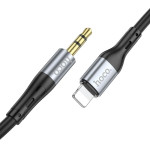 Hoco Cable Aux Jack 3,5 Mm To Lightning UPA22 1 m black