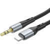 Hoco Cable Aux Jack 3,5 Mm To Lightning UPA22 1 m black