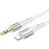 Hoco Cable Aux Jack 3,5 Mm To Lightning UPA22 1 m white