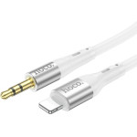 Hoco Cable Aux Jack 3,5 Mm To Lightning UPA22 1 m white
