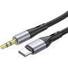 Hoco Cable Aux Jack 3,5 Mm To Type C UPA22 1 m black