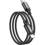 Hoco Cable Type C To Lightning Pd 20W X89 1 m black