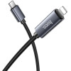 Hoco Cable Type C To Lightning With Display Pd 27W X112 1 m black