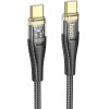 Hoco Cable Type C To Type C 3A 60W U121 1,2 m black