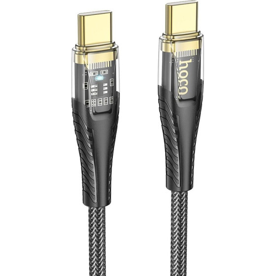 Hoco Cable Type C To Type C 3A 60W U121 1,2 m black