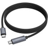 Hoco Cable Type C To Type C With Display 3A 60W X112 1 m black